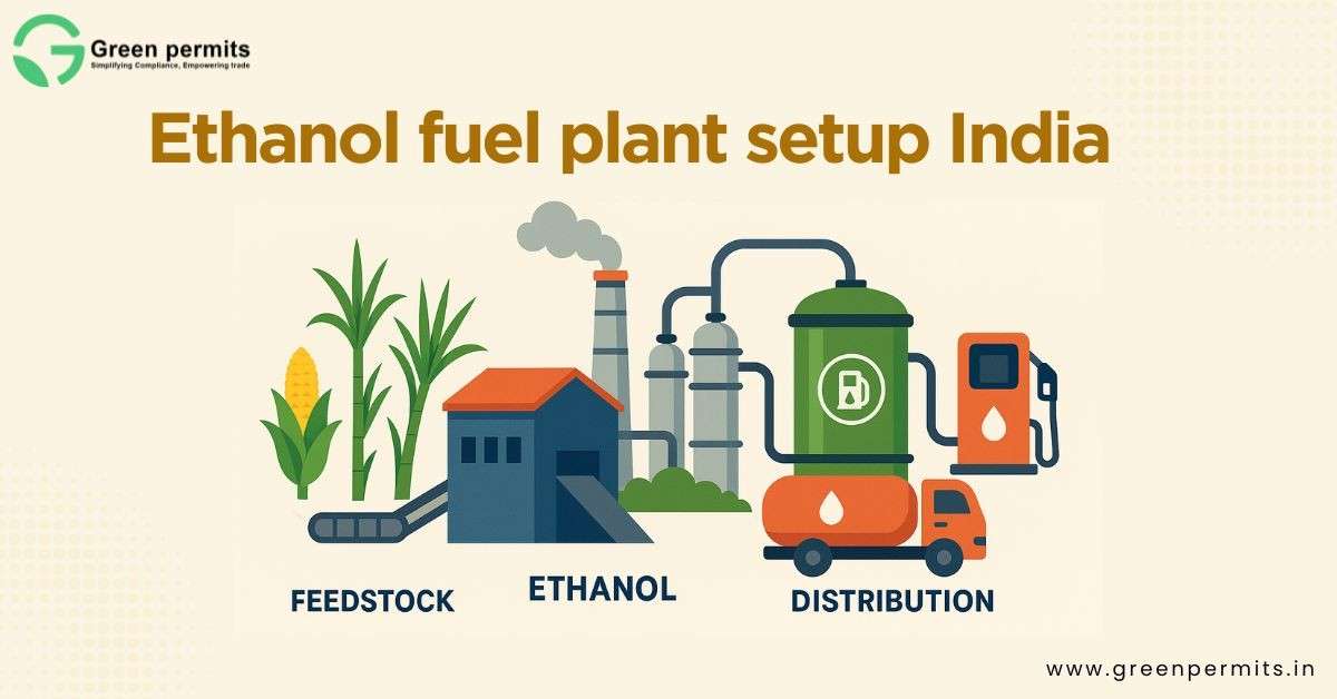 Ethanol fuel plant setup India