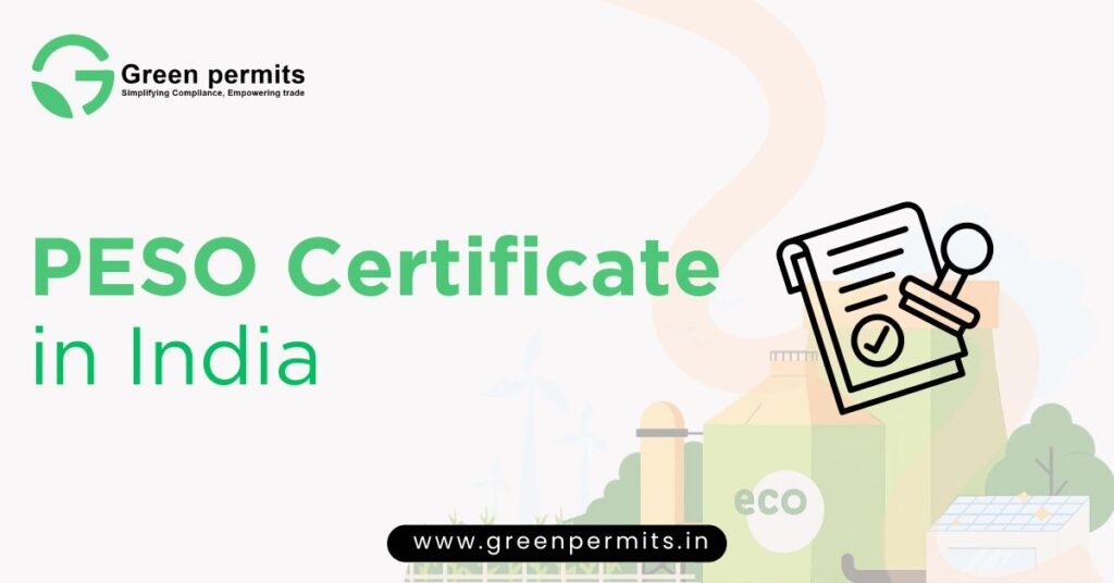 PESO Certificate in India