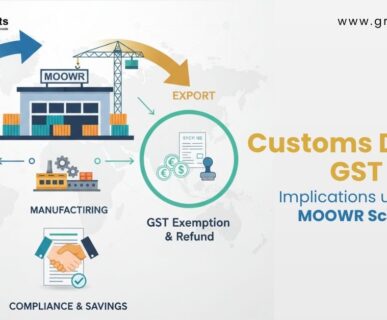 Customs Duty & GST under MOOWR Scheme