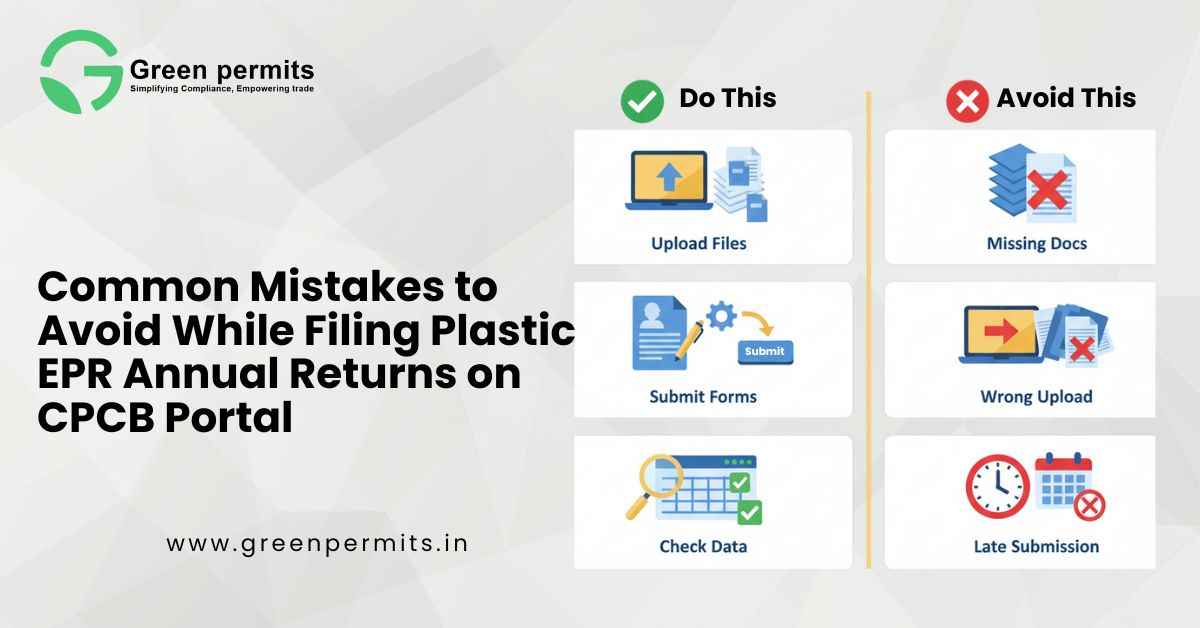 Common Mistakes to Avoid While Filing Plastic EPR Annual Returns on CPCB Portal