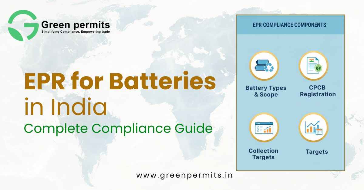 EPR for Batteries in India