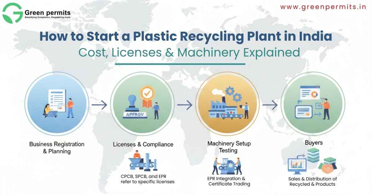 Plastic Recycling setup
