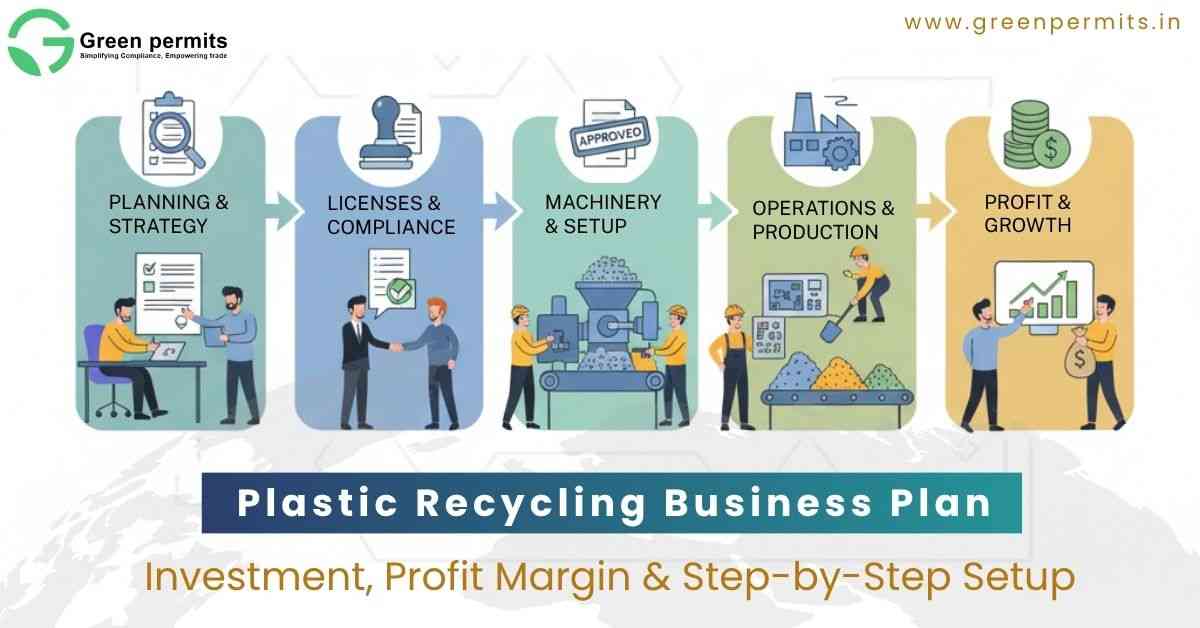 Plastic Recycling Business Plant