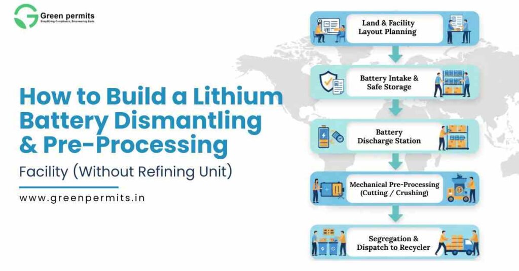 Battery Lithium plant