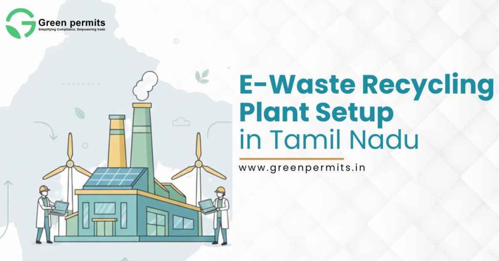 E-waste Recycling Plant Setup