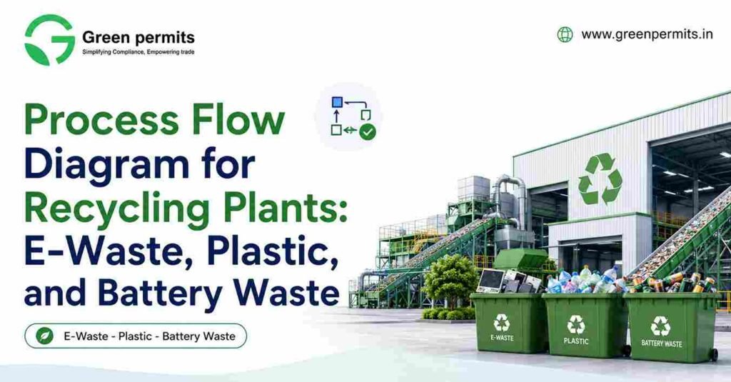Process Flow Diagram for Plastic plant