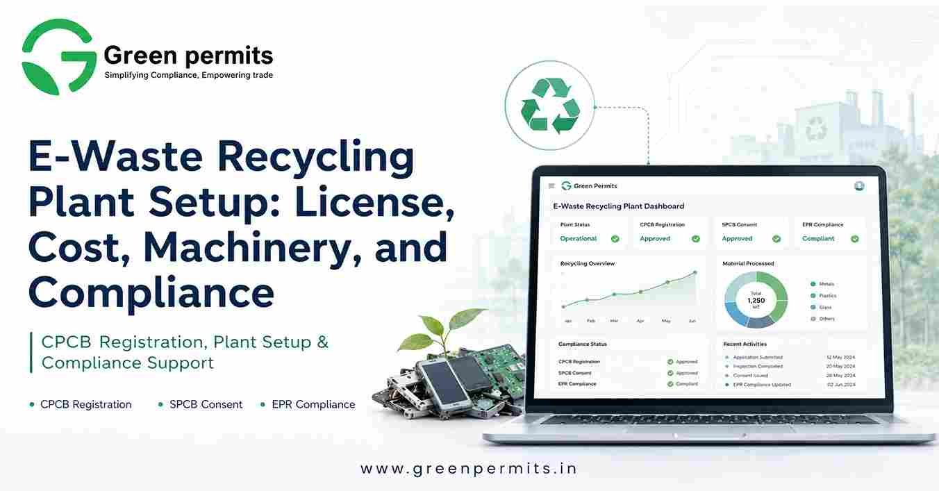 E waste Recycling plant cost