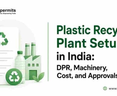 Plastic Recycling plant setup
