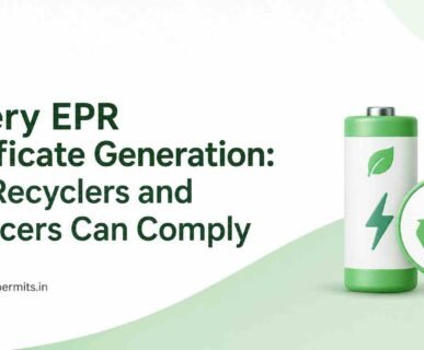 Battery EPR Certificate