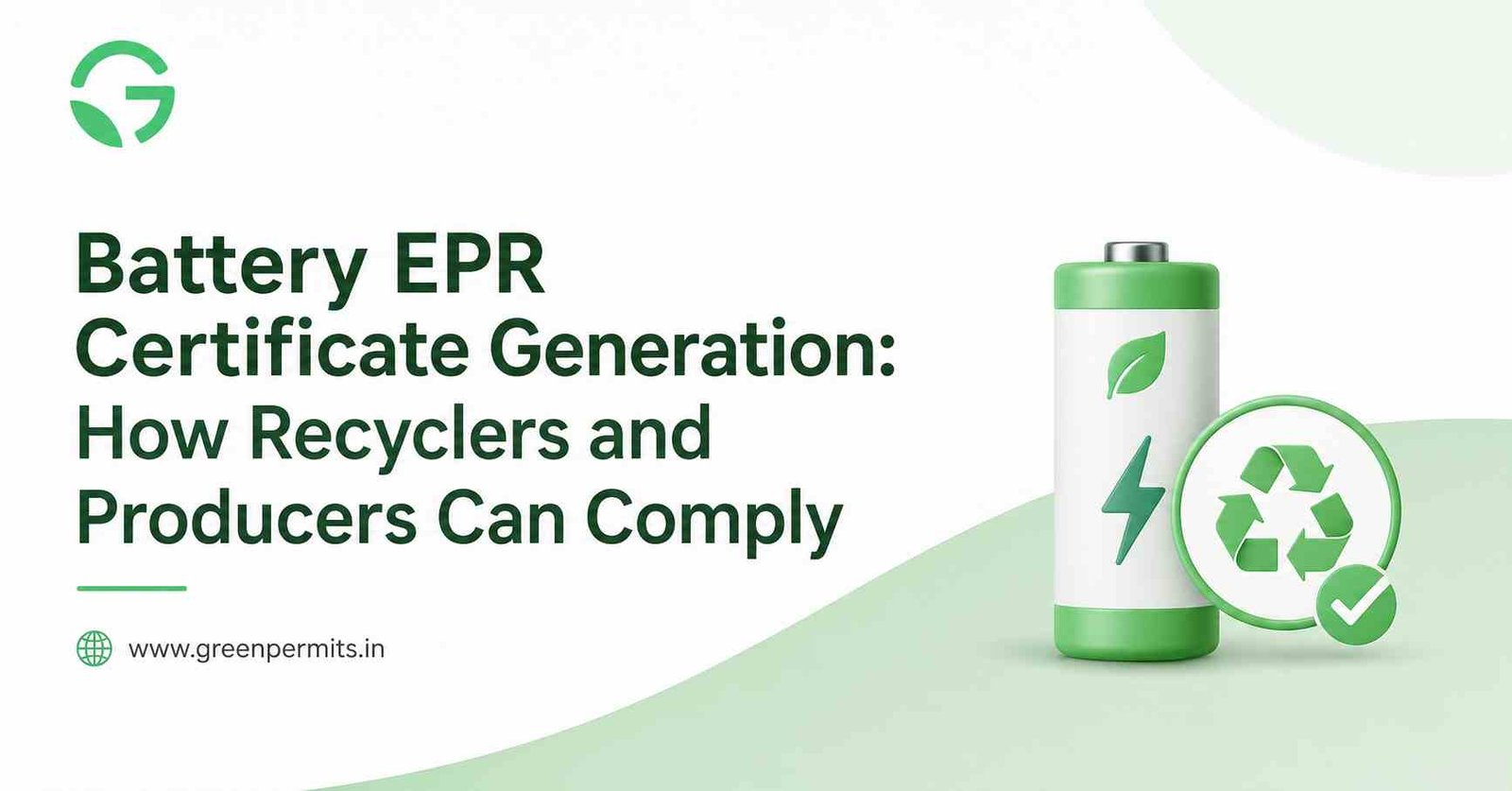 Battery EPR Certificate