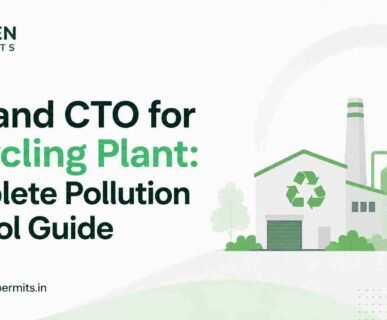 Recycling plant setup