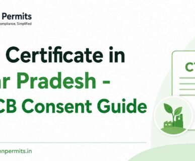 CTO Certificate in Uttar Pradesh - UPPCB Consent Guide