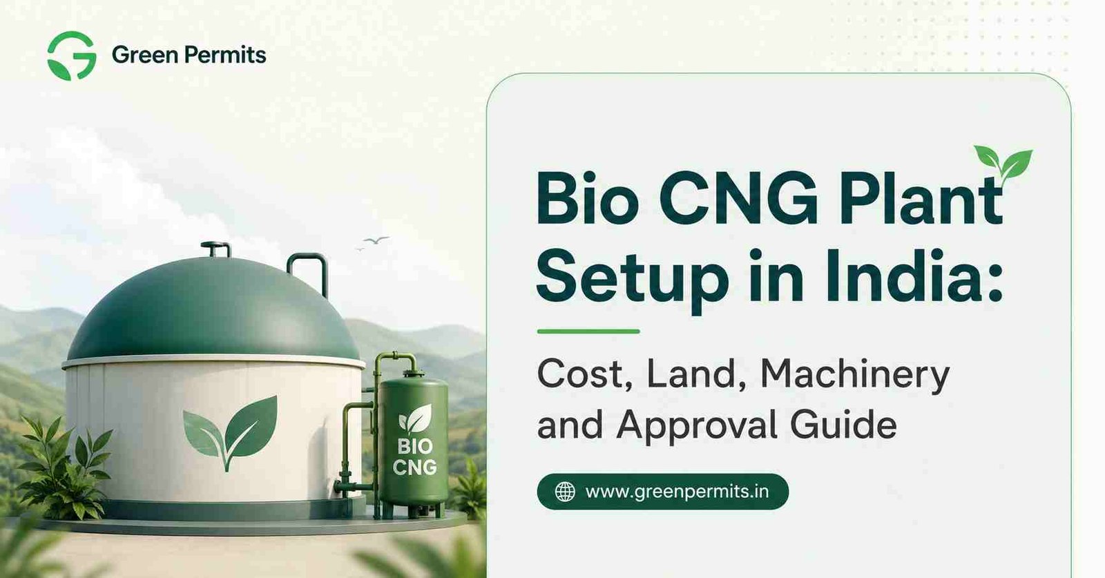 BIO CNG Plant setup