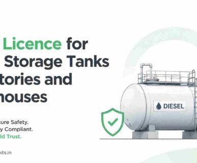 PESO Licence for Diesel Storage Tanks in Factories and Warehouses