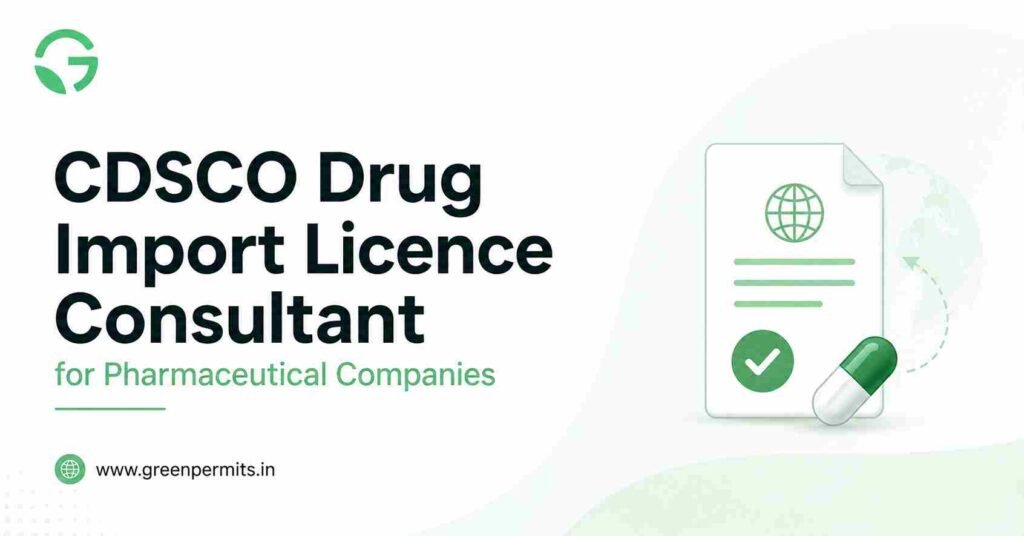 CDSCO Drug Import Licence Consultant for Pharmaceutical Companies