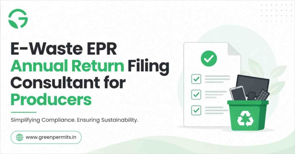 E-Waste EPR Annual Return Filing Consultant for Producers in India