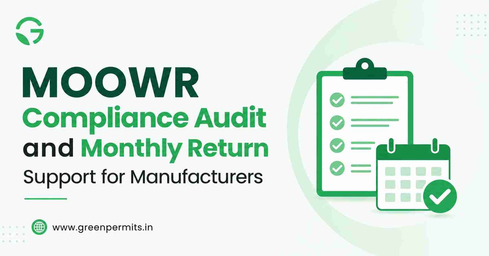 MOOWR Compliance Audit and Monthly Return Support for Manufacturers