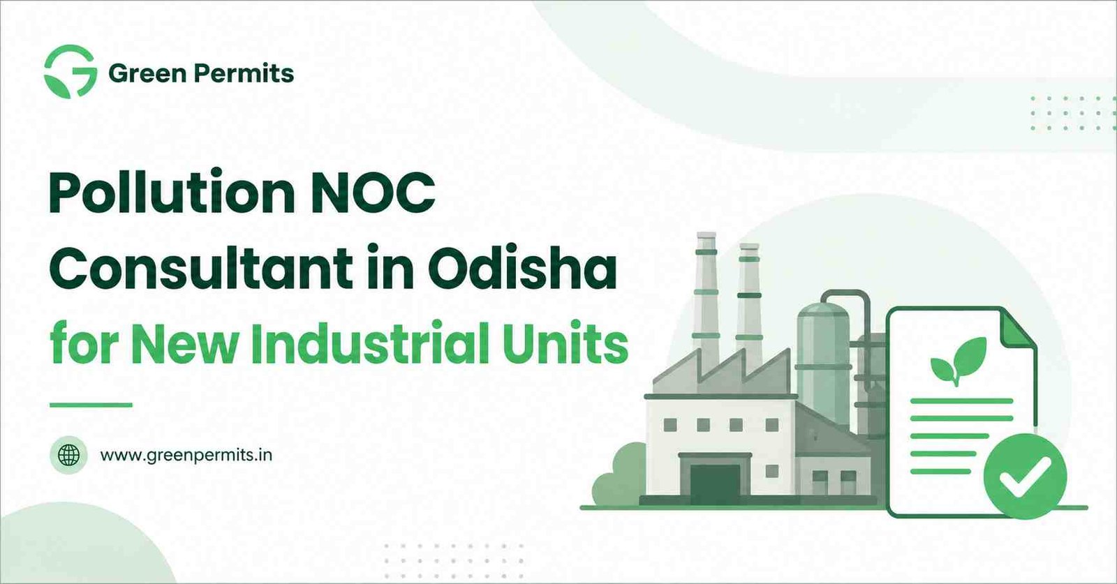 Pollution NOC Consultant in Odisha for New Industrial Units