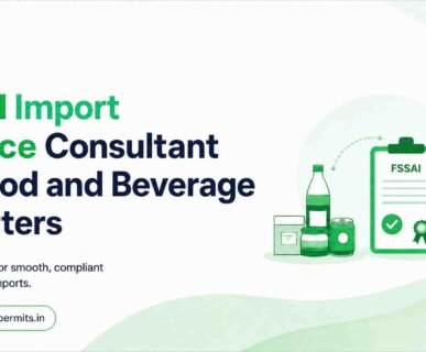 FSSAI Import Licence Consultant for Food and Beverage Importers