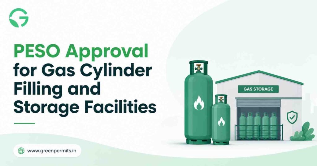PESO Approval for Gas Cylinder Filling and Storage Facilities