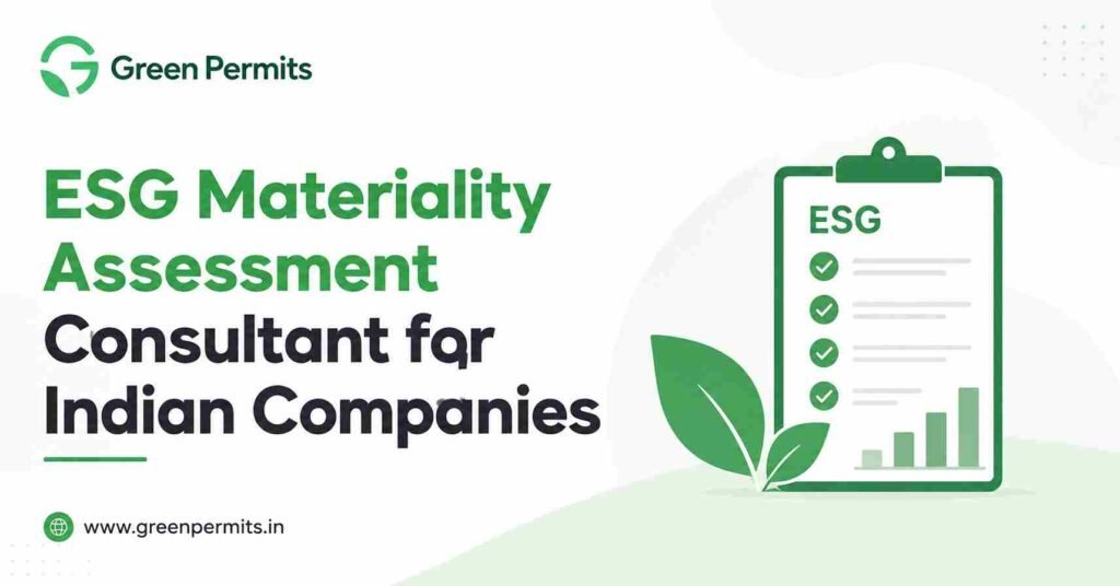 ESG Materiality Assessment Consultant for Indian Companies