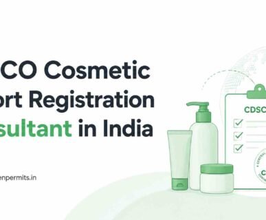 CDSCO Cosmetic Import Registration Consultant in India