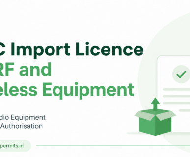 WPC Import Licence for RF and Wireless Equipment - ETA and Radio Equipment Possession Authorisation