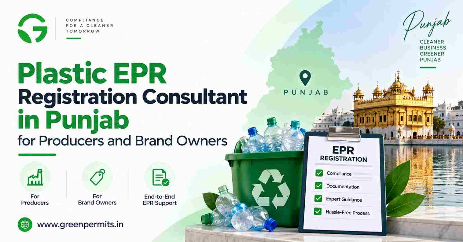 Plastic EPR Registration Consultant in Punjab for Producers and Brand Owners