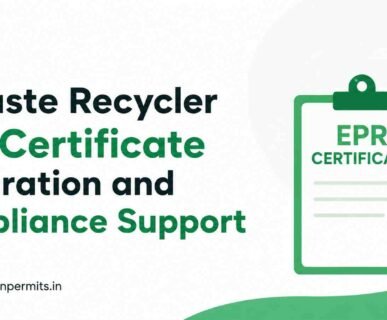 E-Waste EPR Certificate Generation for Recyclers in India