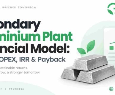 Secondary Aluminium Plant Financial Model: CAPEX, OPEX, IRR & Payback