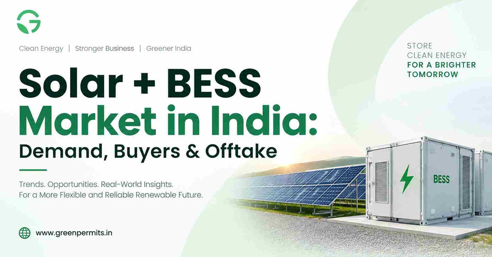 Solar + BESS Market in India: Demand, Buyers and Offtake