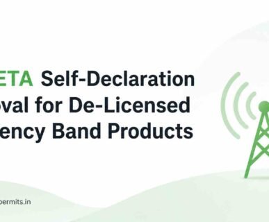 WPC ETA Self-Declaration Approval for De-Licensed Frequency Band Products