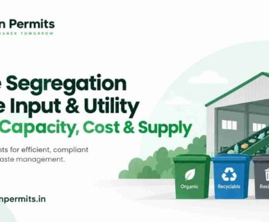 Waste Segregation Centre Input & Utility Study: Capacity, Cost & Supply
