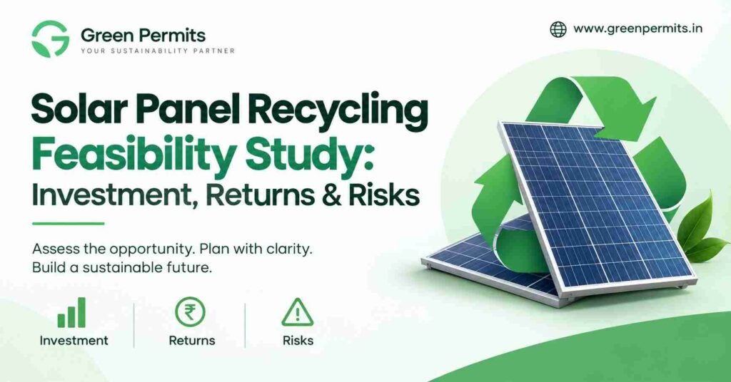 Solar Panel Recycling Feasibility Study: Investment, Returns and Risks