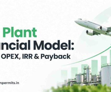 SAF Plant Financial Model: CAPEX, OPEX, IRR and Payback