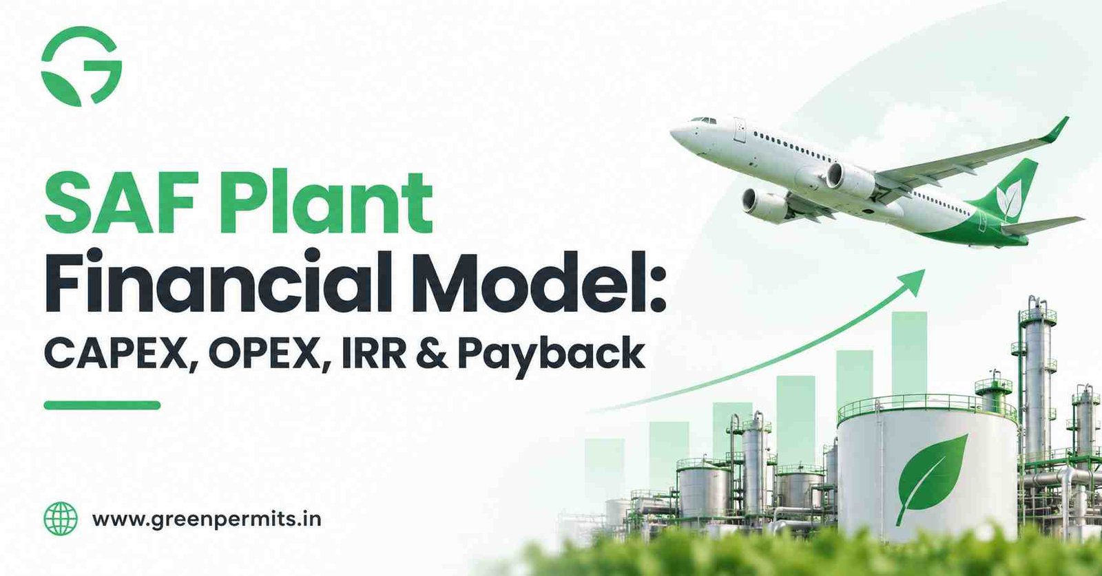 SAF Plant Financial Model: CAPEX, OPEX, IRR and Payback