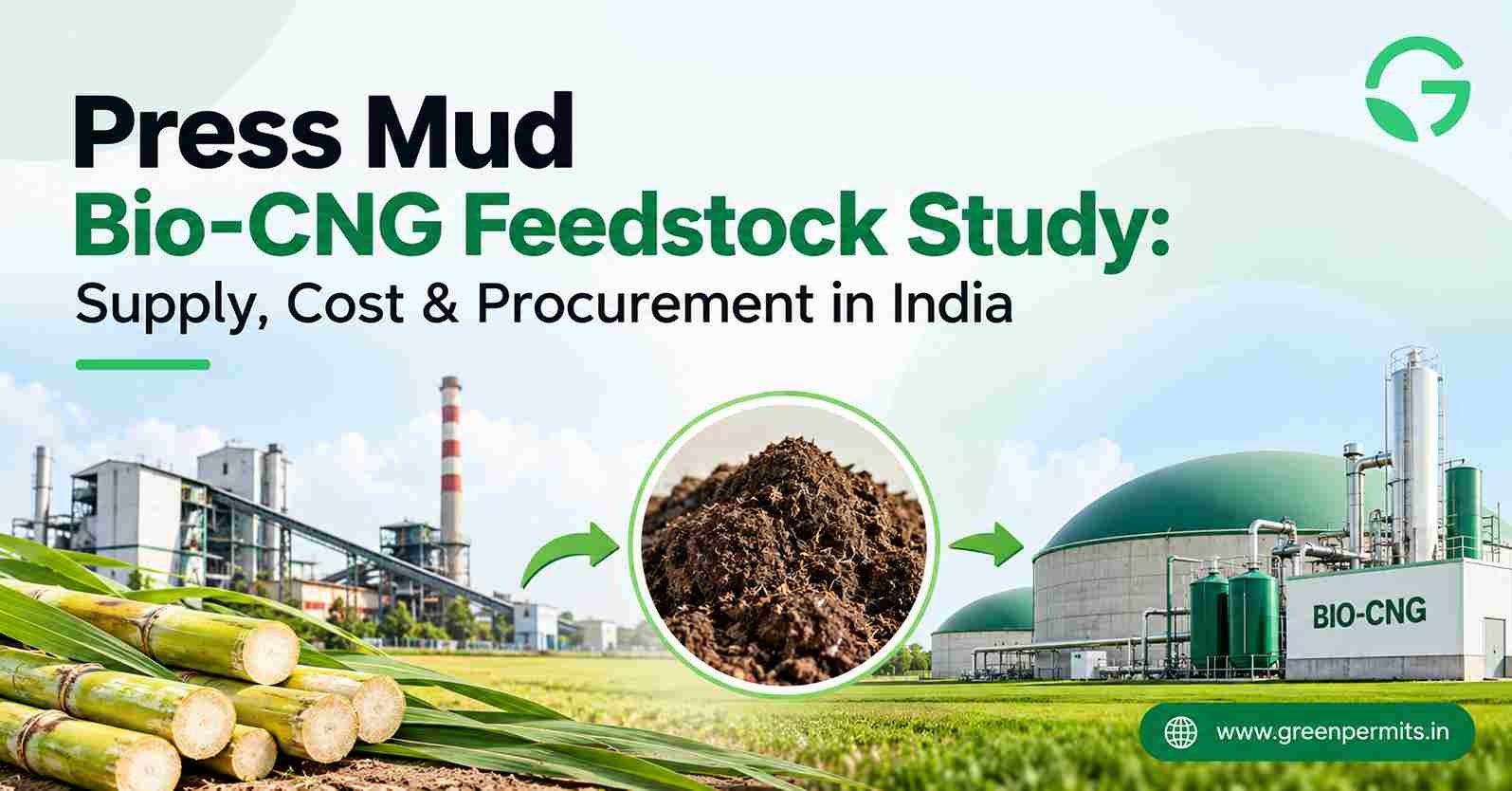 Press Mud Bio-CNG Feedstock Study: Supply, Cost & Procurement in India