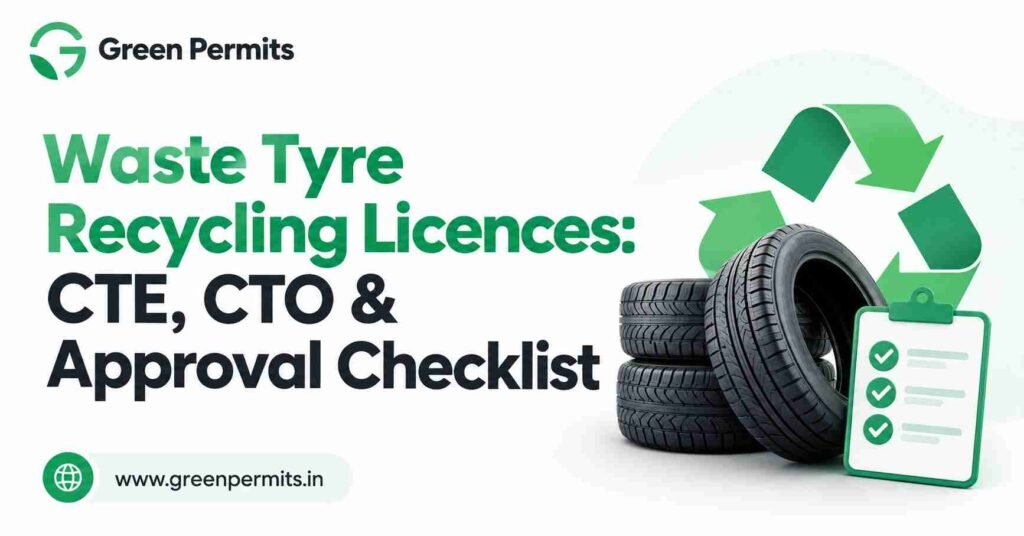 Waste Tyre Recycling Licences in India: CTE, CTO & Approval Checklist