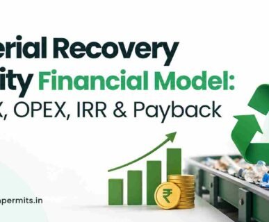 Material Recovery Facility Financial Model: CAPEX, OPEX, IRR & Payback in India