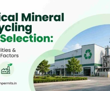Critical Mineral Recycling Site Selection: Land, Utilities & Location Factors