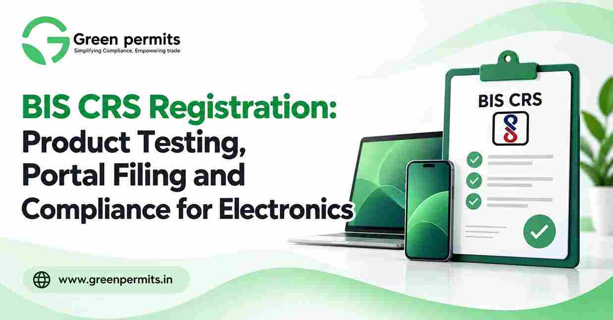 BIS CRS Registration: Product Testing, Portal Filing and Compliance for Electronics