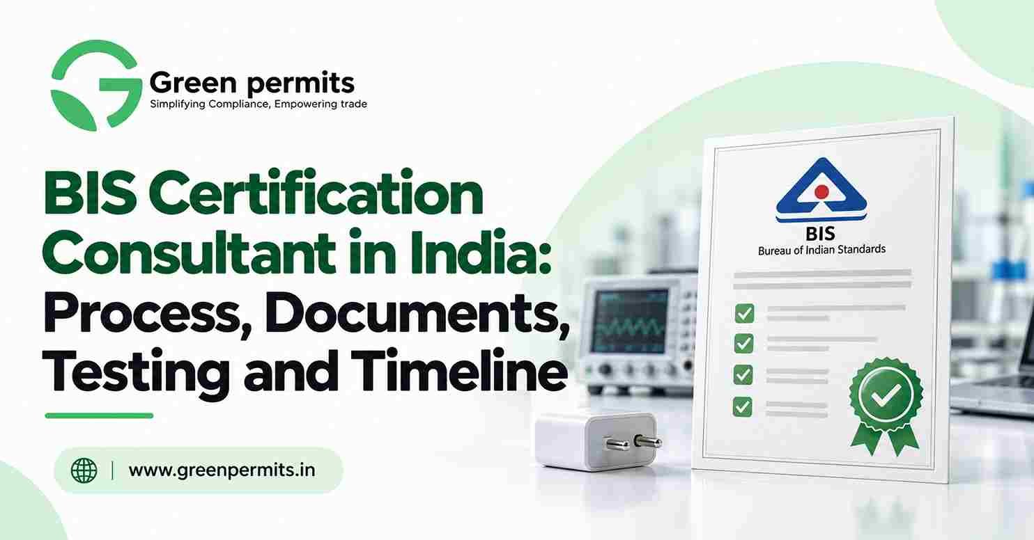 BIS Certification Consultant in India: Process, Documents, Testing and Timeline