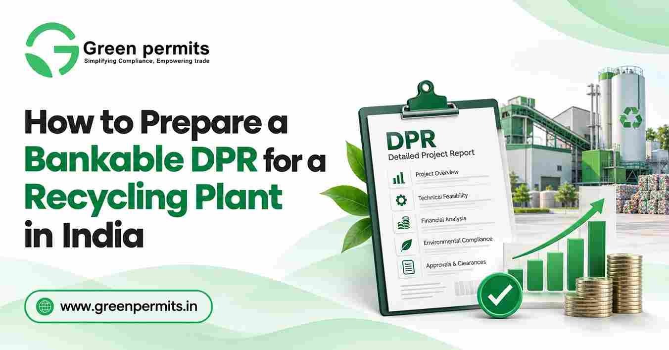 How to Prepare a Bankable DPR for a Recycling Plant in India