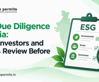 ESG Due Diligence in India: What Investors and Buyers Review Before a Deal