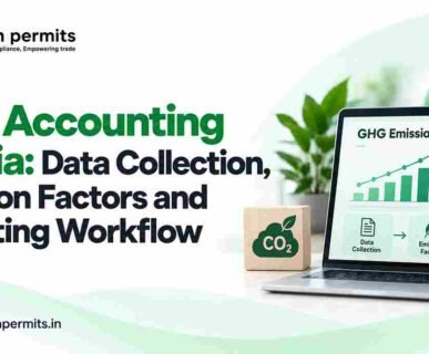 GHG Accounting in India: Data Collection, Emission Factors and Reporting Workflow