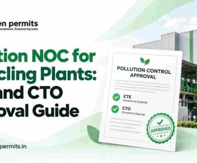 Pollution NOC for Recycling Plants: CTE and CTO Approval Guide